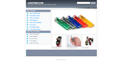 Desktop Screenshot of lighters.com